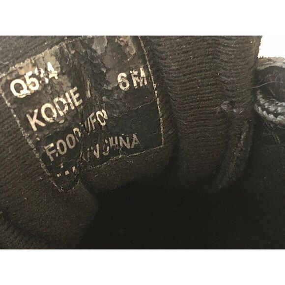 Coach Kodie Signature A1390 Black Tennis Shoes Sneakers Womens Size 6 - Picture 2 of 2